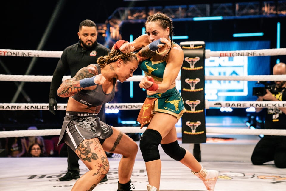 Backstage at BKFC KnuckleMania 2